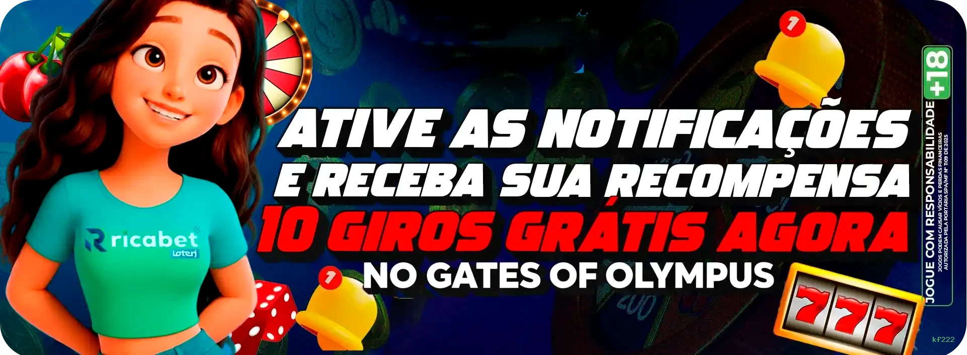 Conta kf222 sincronizada site e app